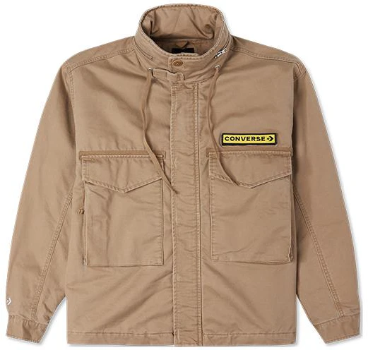 converse-brown-retro-casual-solid-workwear-jacket-10024189-a02