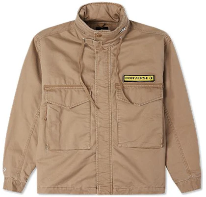 Converse Jaket Kerja Retro Kasual Solid Coklat 10024189-A02 Order Converse Jaket Kerja Retro Kasual Solid Coklat 10024189-A02