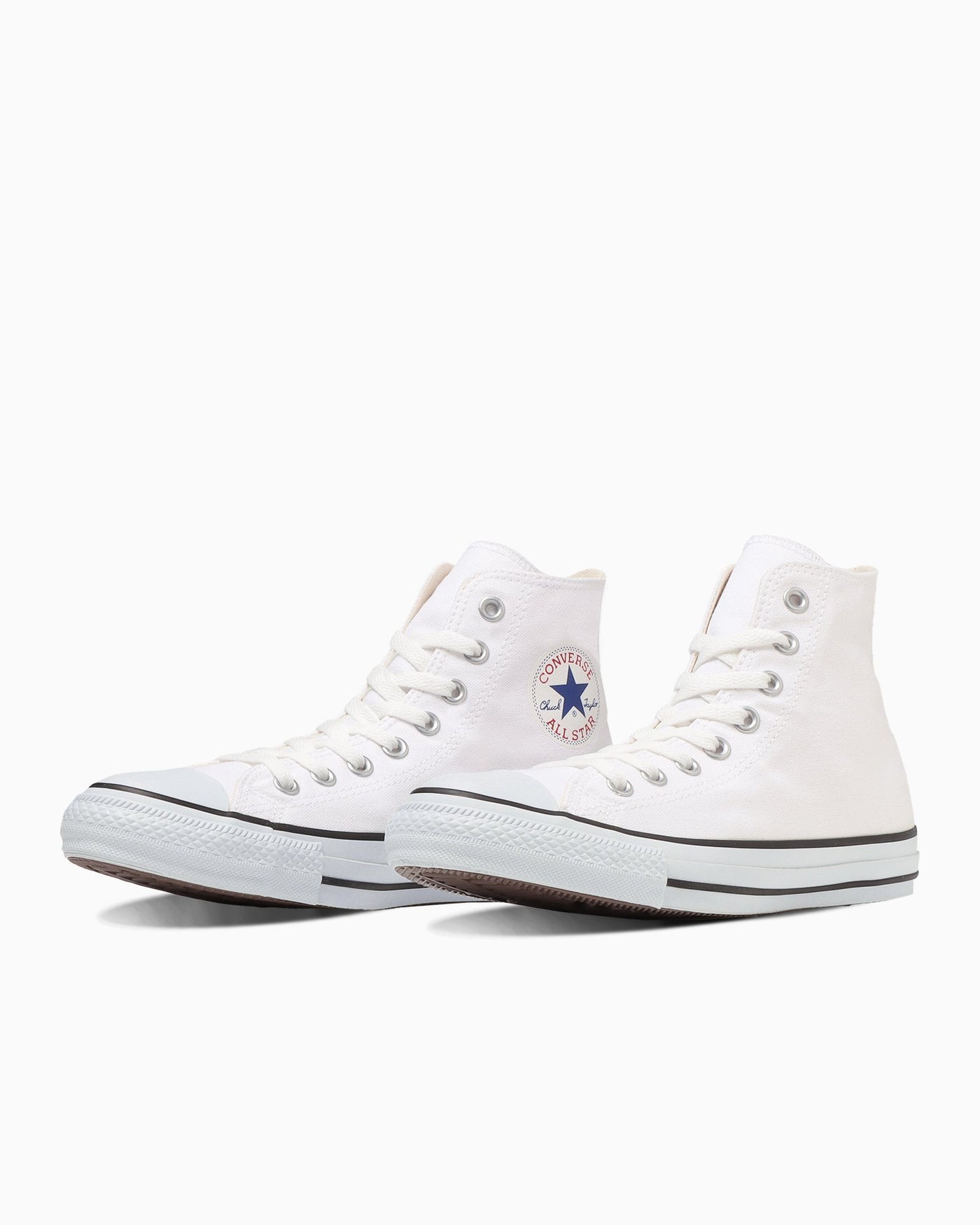 Order Converse 帆布 All Star 高帮白/黑配色球鞋 32664380