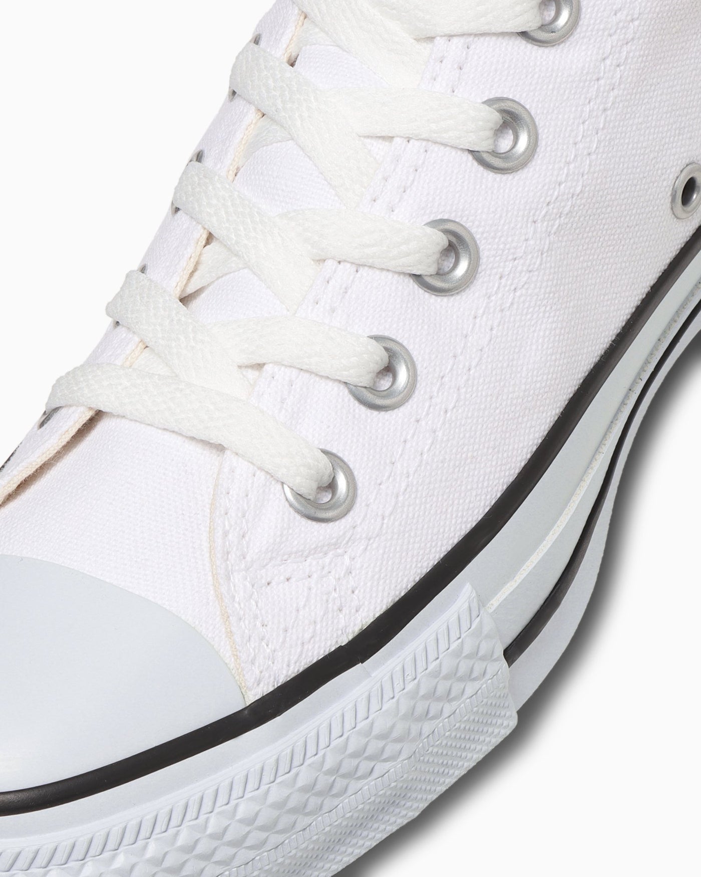 Sizing Converse 帆布 All Star 高帮白/黑配色球鞋 32664380