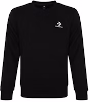 Converse Casual Crewneck Pullover Sweatshirt Black () 10008816-A01 Converse Casual Crewneck Pullover Sweatshirt Black () 10008816-A01