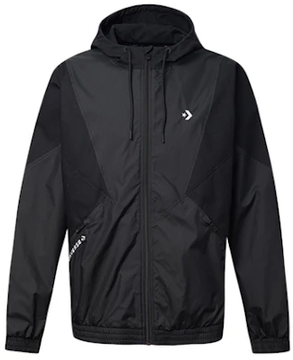 Converse Jaket Windbreaker Berhud Kasual Hitam 10019993-001 Buy Converse Jaket Windbreaker Berhud Kasual Hitam 10019993-001