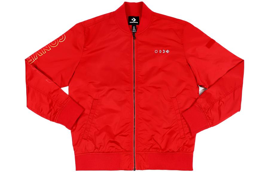 Converse Casual Sports Jacket Enamel Red 10007769-A03