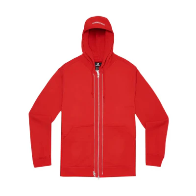 Converse Casual Warm Hooded Jacket University Red 10019463-A04