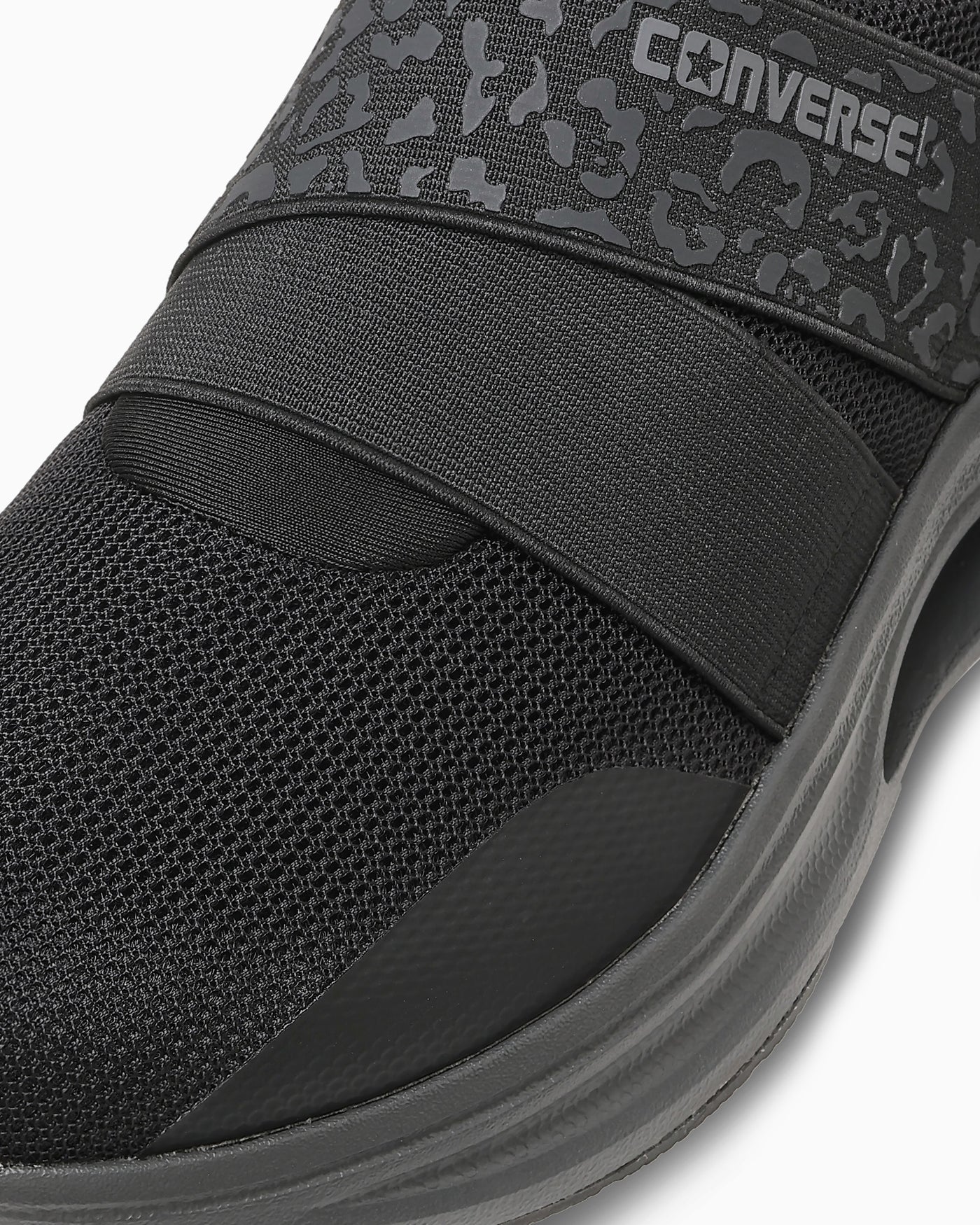 Sizing コンバース Cavestar スリット スライド LP XG サンダル ブラック 33600220