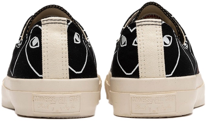 꼼데가르송 x 척테일러 멀티하트 블랙//레드 '화이트' 168983C Shop 꼼데가르송 x 척테일러 멀티하트 블랙//레드 '화이트' 168983C