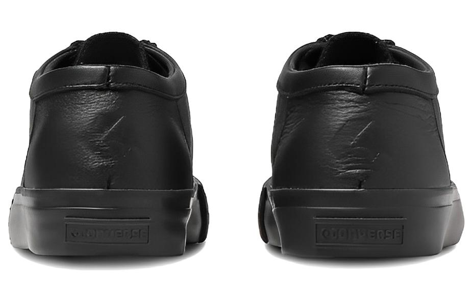 Converse Chevron & Star Mocassins Skateboarding Le Ox 'Black' 圖 4