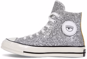 Converse Chiara Ferragni x Chuck 70 High 'Glitter Grey Yellow' 563830C701 Converse Chiara Ferragni x Chuck 70 High 'Glitter Grey Yellow' 563830C701