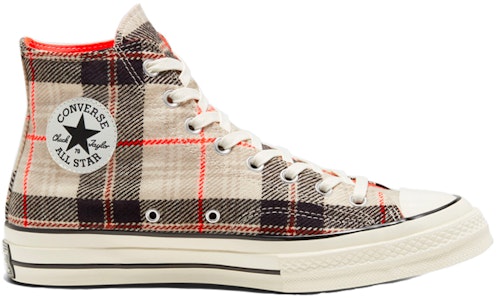 Converse Plaid Chuck 1970s 'Krim Putih Kelabu' 166496C Order Converse Plaid Chuck 1970s 'Krim Putih Kelabu' 166496C