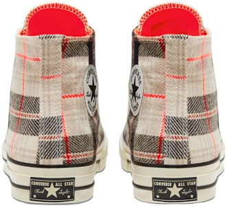 Converse Plaid Chuck 1970s 'Krim Putih Kelabu' 166496C Shop Converse Plaid Chuck 1970s 'Krim Putih Kelabu' 166496C