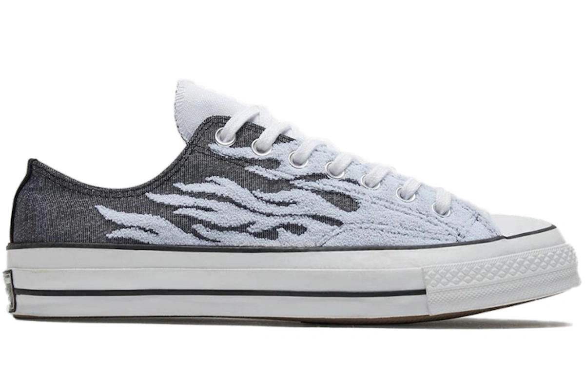 Converse Archive Flames Chuck 1970s Low Top 'Black Grey'