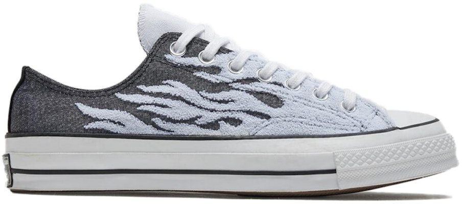 匡威复古火焰Chuck 1970s低帮 '黑灰' 166713C Order 匡威复古火焰Chuck 1970s低帮 '黑灰' 166713C