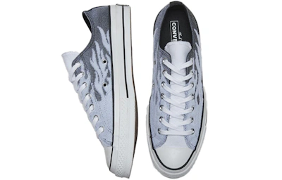 Converse Archive Flames Chuck 1970s Low Top 'Black Grey'