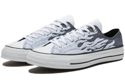 Converse Archive Flames Chuck 1970s Low Top 'Black Grey'