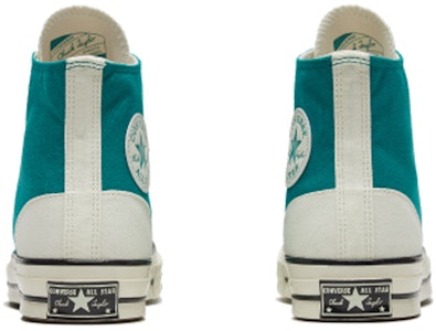 Converse迷幻籃圈 Chuck 1970s 耐磨防滑 高筒 帆布鞋 男女同款 綠 Shop Converse迷幻籃圈 Chuck 1970s 耐磨防滑 高筒 帆布鞋 男女同款 綠