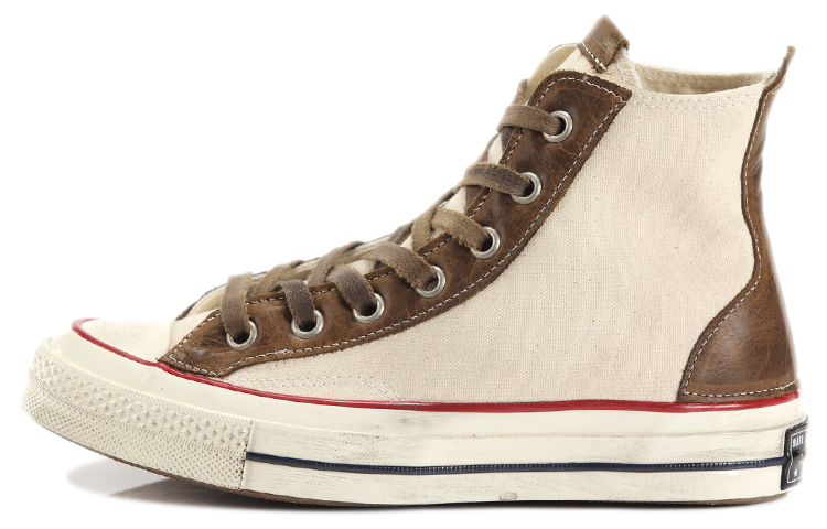 Buy チャック70sヴィンテージハイ "白/茶" 165782C