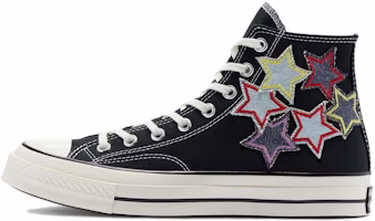 컨버스 척 70 블랙 패치워크 스타 A07162C Buy 컨버스 척 70 블랙 패치워크 스타 A07162C