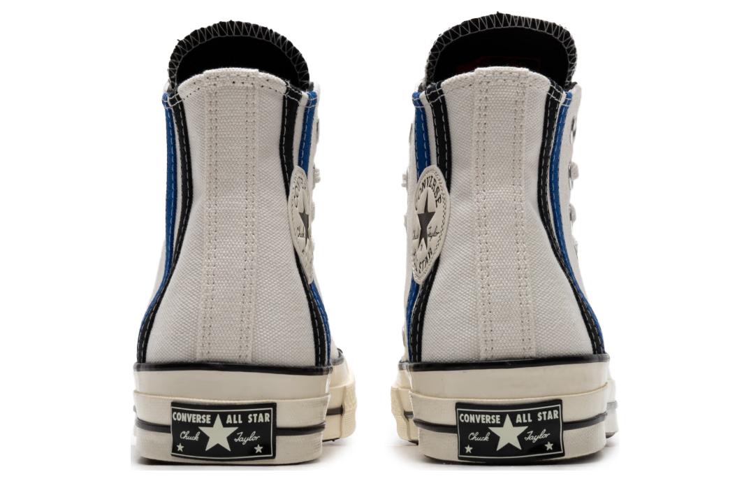 Lookbook Converse Chuck 70 Archival Stripes High Top 'Putih Biru Hitam' A08725