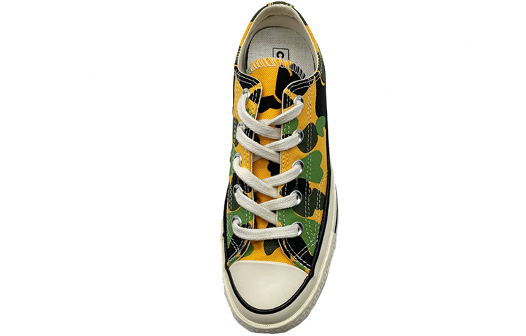 Lookbook Converse Chuck 70 Archive Print Low 'Camo' Lelaki Wanita Kasual. 164408C