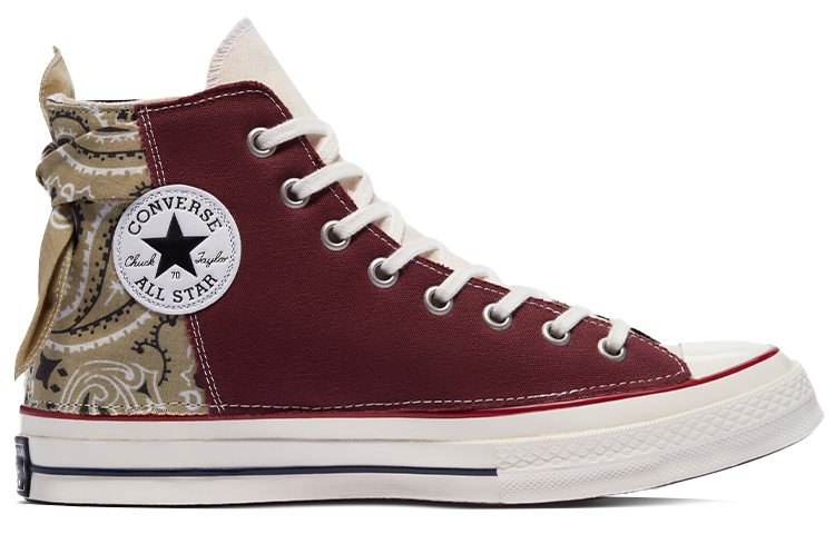 Converse Chuck 70 Canvas LTD High 'Maroon Paisley Patchwork' 圖 2