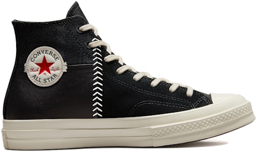 Converse Chuck 70 Kulit Buatan Tinggi 'Hitam Egret' 173131C Order Converse Chuck 70 Kulit Buatan Tinggi 'Hitam Egret' 173131C