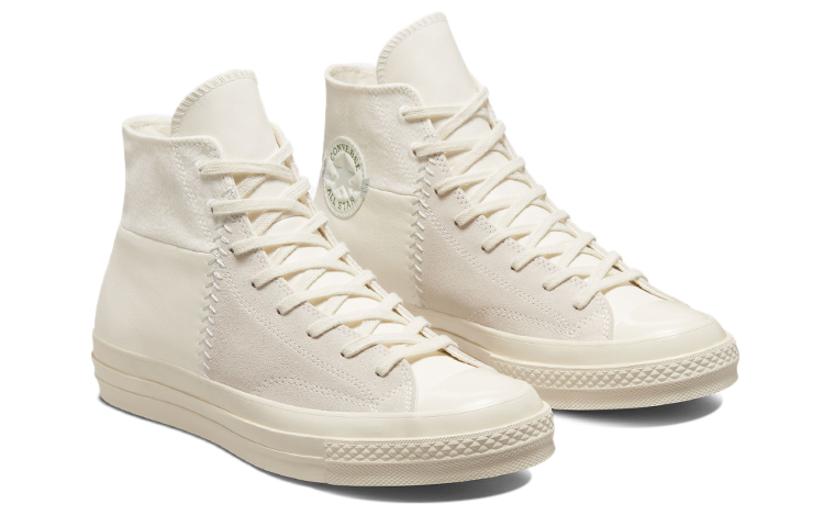 Lookbook Converse Chuck 70 Materiales Mixtos Altos 'Egret' 172666C