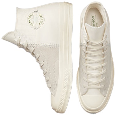 Converse Chuck 70 Materiales Mixtos Altos 'Egret' 172666C Shop Converse Chuck 70 Materiales Mixtos Altos 'Egret' 172666C