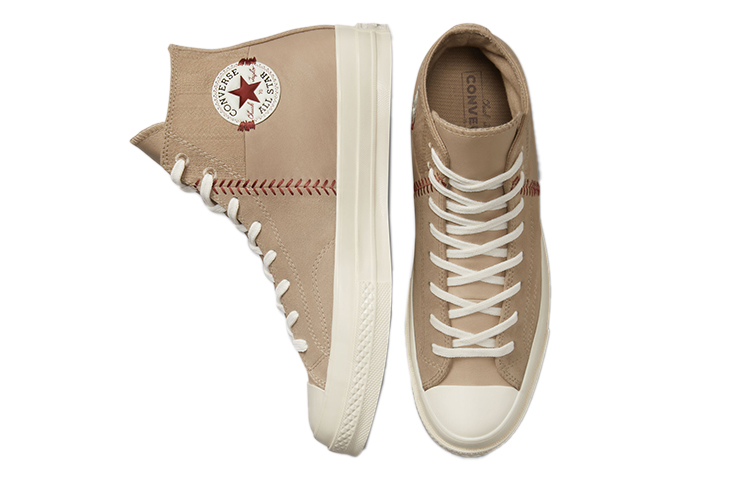 Shop 컨버스 척 70 크래프티드 믹스드 매트리얼 하이 '노마드 카키' 172667C