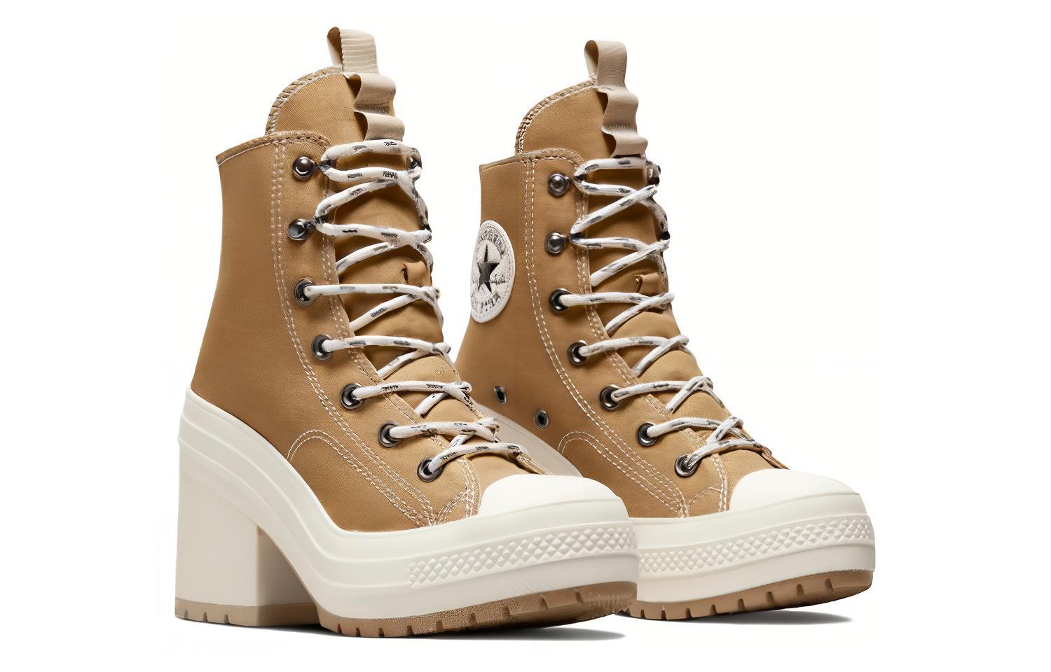 Lookbook 컨버스 척 70 디럭스 힐 하이 "유틸리티 - 트렉 탄" (57 characters) A06437C