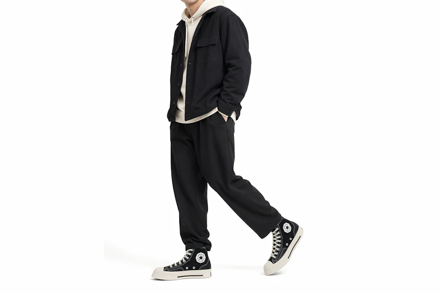 Converse Chuck 70 De Luxe Squared High 'Black Egret' A06435C Order Converse Chuck 70 De Luxe Squared High 'Black Egret' A06435C