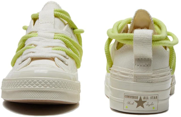 Converse Chuck 70 Double Laces 'Putih Hijau' A07250C Shop Converse Chuck 70 Double Laces 'Putih Hijau' A07250C