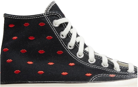 Converse Chuck 70 Bordir Bibir Tinggi 'Black' A01600C Order Converse Chuck 70 Bordir Bibir Tinggi 'Black' A01600C