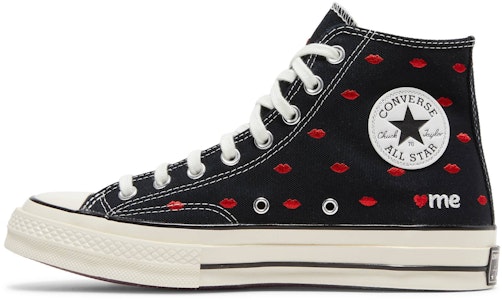 Converse Chuck 70 Bordir Bibir Tinggi 'Black' A01600C Lookbook Converse Chuck 70 Bordir Bibir Tinggi 'Black' A01600C