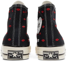 컨버스 척 70 자수 립스 하이 '블랙' A01600C Details for 컨버스 척 70 자수 립스 하이 '블랙' A01600C