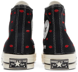 Converse Chuck 70 Bordir Bibir Tinggi 'Black' A01600C Details for Converse Chuck 70 Bordir Bibir Tinggi 'Black' A01600C
