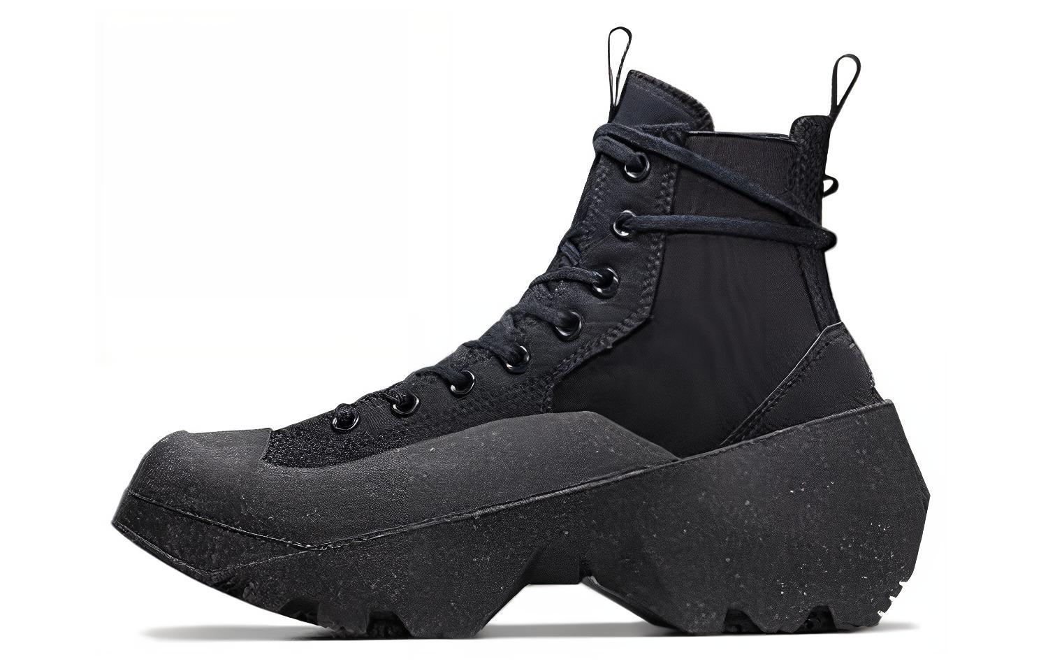 Converse Chuck 70 Geo Forma LS High 'Triple Black' A06530C