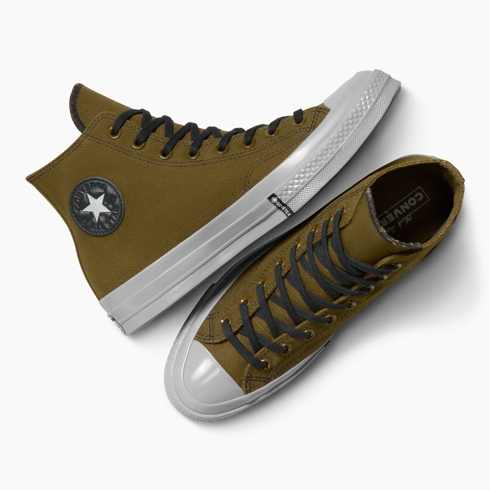 Shop Converse Chuck 70 GTX Hi Surplus Olive/Negro Zapatillas Casuales. A14667C