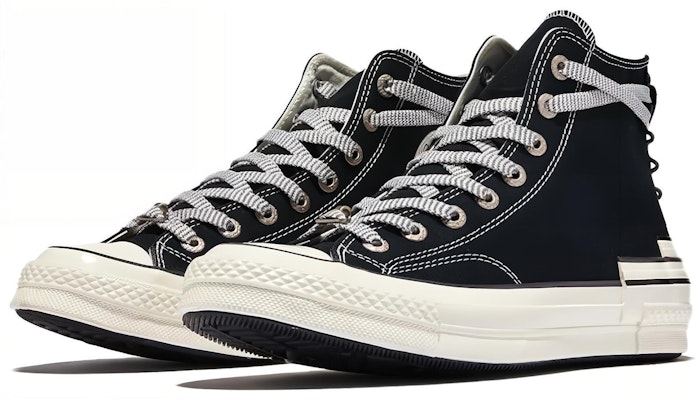 Converse Chuck 70 Hacked Heel 'Comfort Breathable High-Top Canvas Black' A07982C Shop Converse Chuck 70 Hacked Heel 'Comfort Breathable High-Top Canvas Black' A07982C