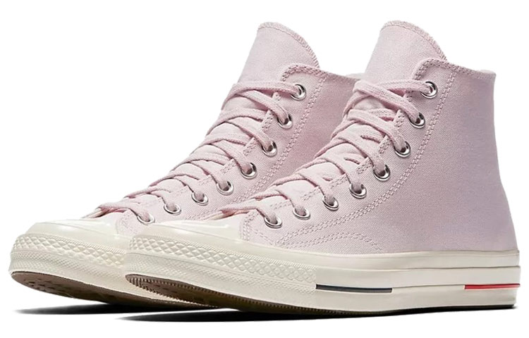 Lookbook Converse Chuck 70 Heritage Court Hi Top 'Barely Rose' Warna Merah Jambu Lembut 160492C