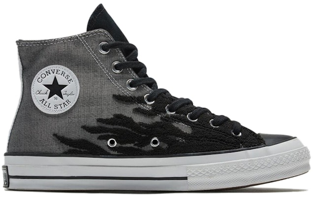 Converse Chuck 70 Hi 'Hitam Kelabu' 166712C Order Converse Chuck 70 Hi 'Hitam Kelabu' 166712C