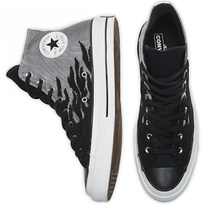 Converse Chuck 70 Hi 'Hitam Kelabu' 166712C Shop Converse Chuck 70 Hi 'Hitam Kelabu' 166712C