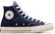 Converse Chuck 70 Plus Fleece C 'Navy Purple' Lelaki & Wanita. A07980C