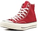 Lookbook Converse Chuck 70 Hi 'Crimson' Merah 144754C