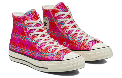 Converse Chuck 70 Hi 'Culture Weave - Red Pink'