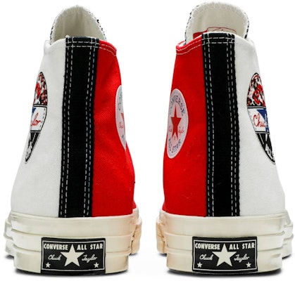 Converse Chuck 70 Hi 'Logo Play - Putih Biru Rush' 166747C Details for Converse Chuck 70 Hi 'Logo Play - Putih Biru Rush' 166747C