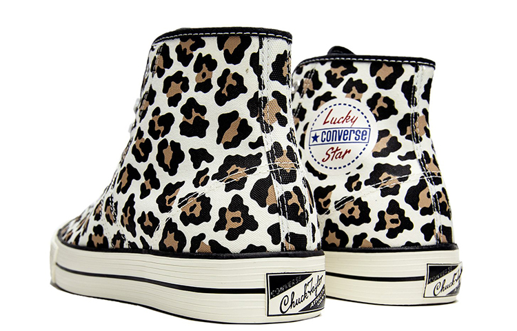 Lookbook Converse Chuck 70 Hi 'Lucky Star Leopard' Lelaki Wanita. 165025C