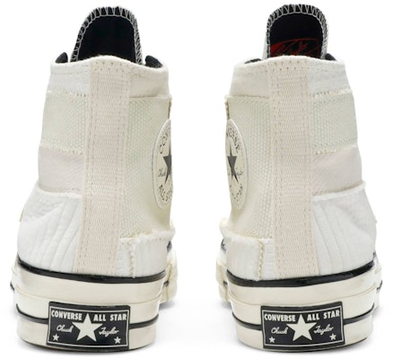 Converse Chuck 70 Hi 'Mono Patchwork - Putih Antik' 167139C Details for Converse Chuck 70 Hi 'Mono Patchwork - Putih Antik' 167139C