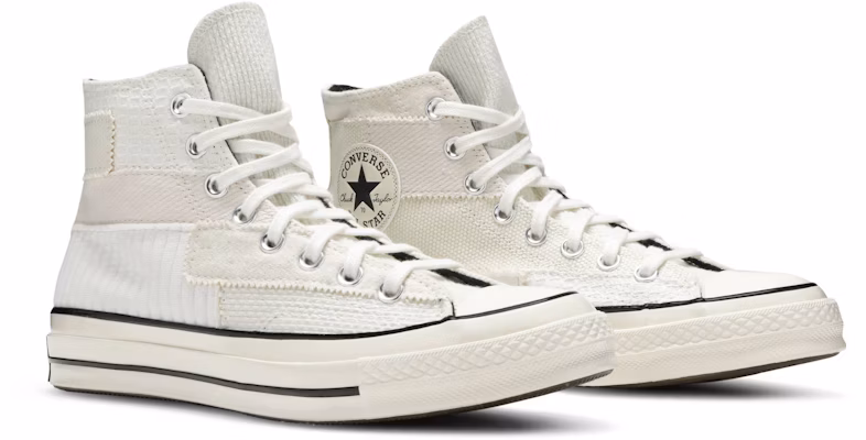 Converse Chuck 70 Hi 'Mono Patchwork - Putih Antik' 167139C Cheap Converse Chuck 70 Hi 'Mono Patchwork - Putih Antik' 167139C