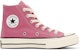 Converse Chuck 70 Hi 'Pink Ivory' Warna Merah Jambu Gading 164947C