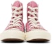 Shop Converse Chuck 70 Hi 'Pink Ivory' Warna Merah Jambu Gading 164947C